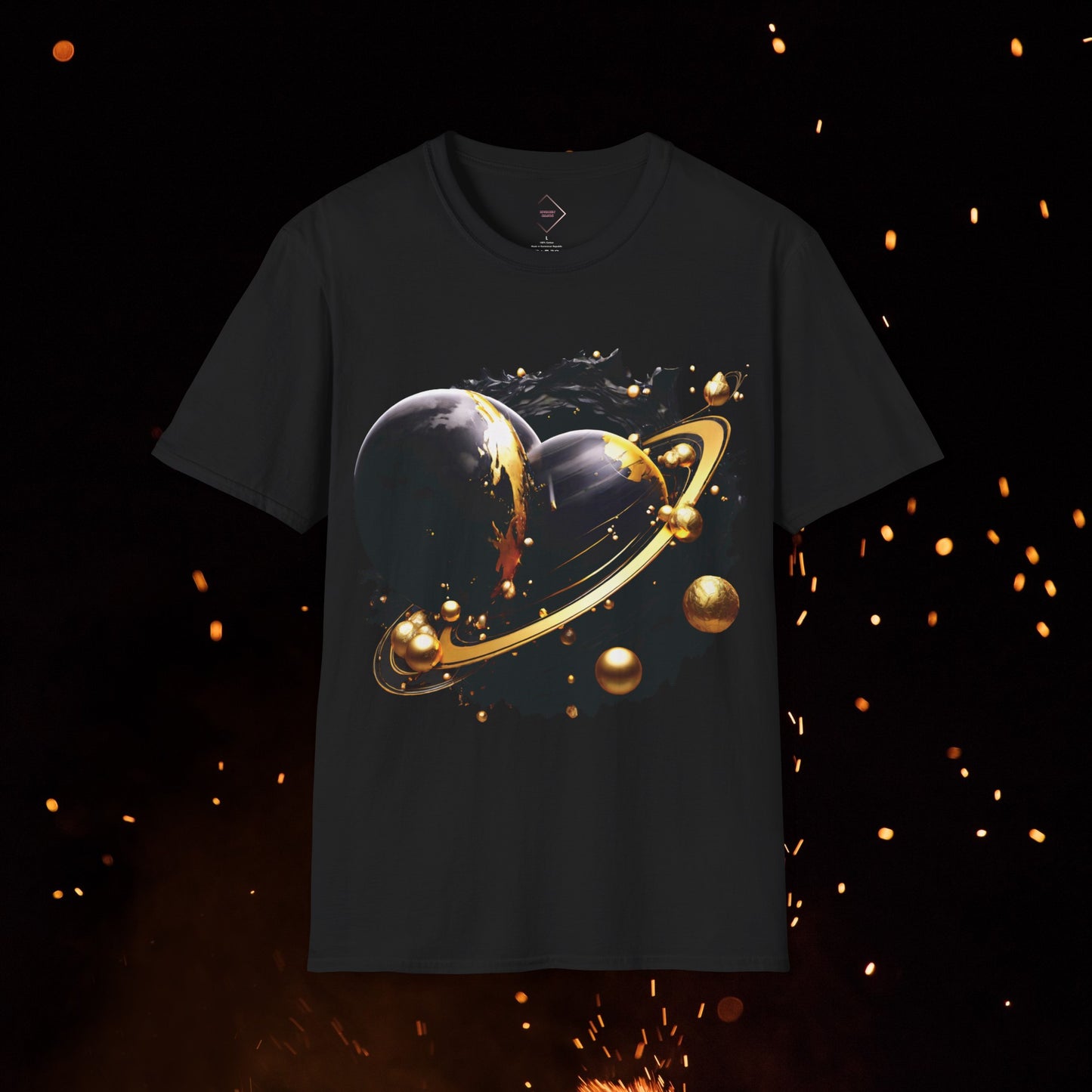 Colliding Planets T-Shirt