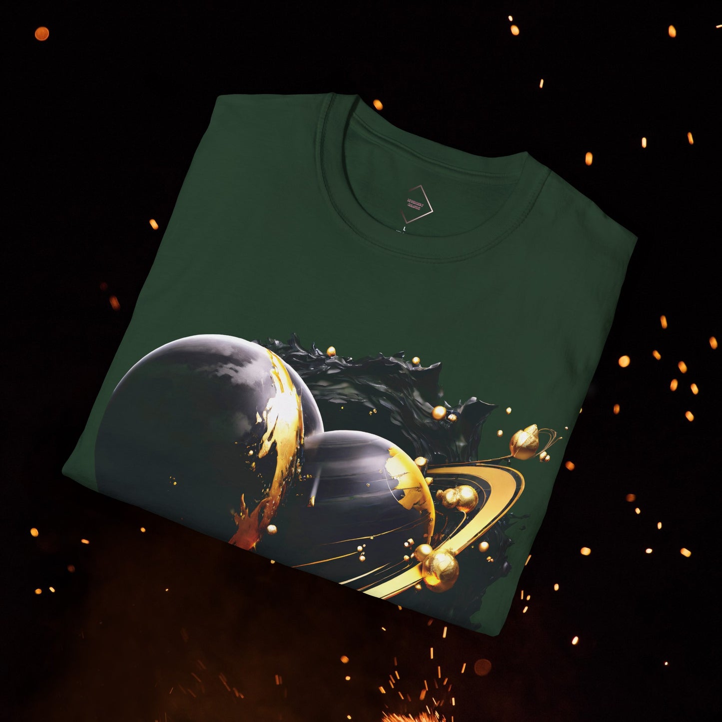 Colliding Planets T-Shirt