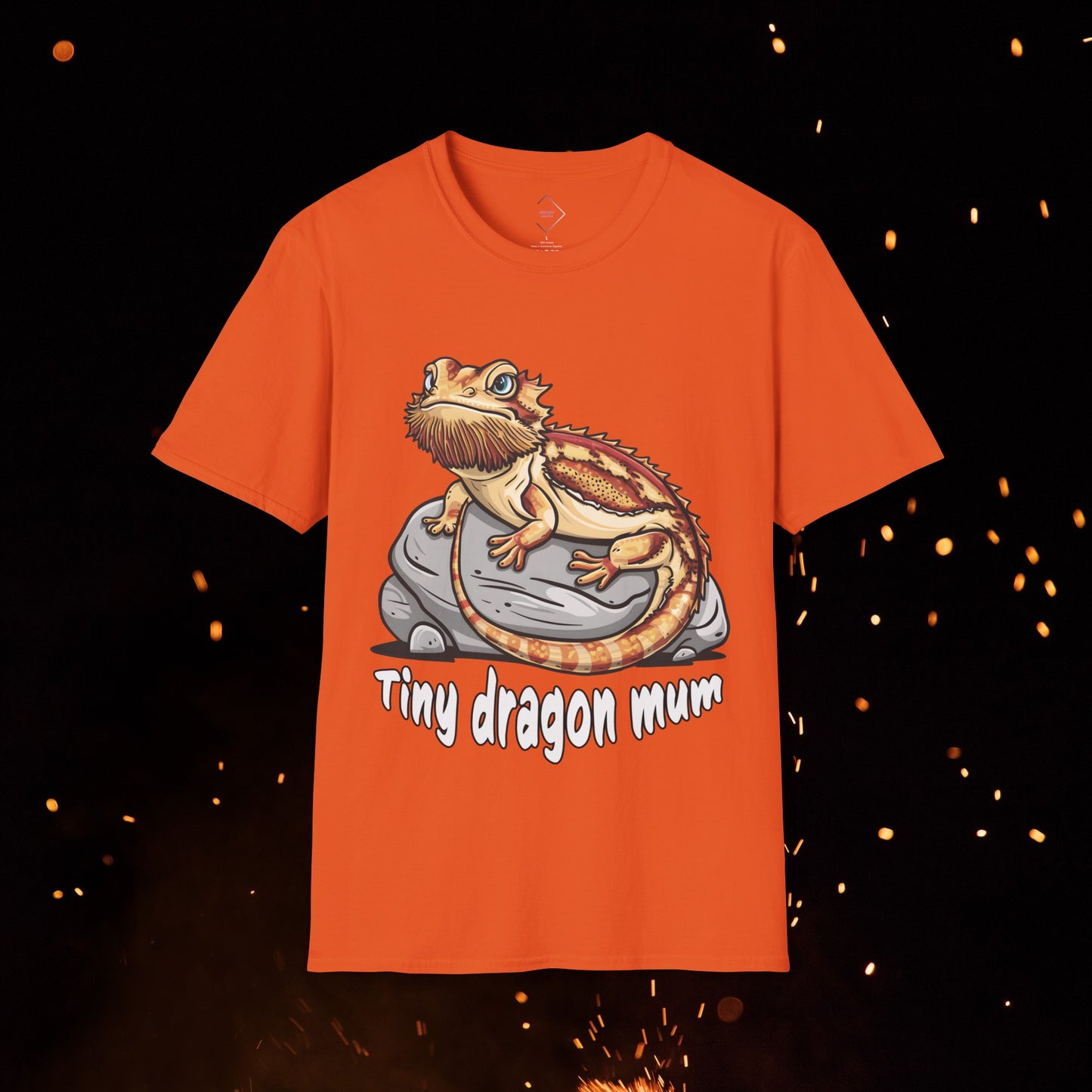 Tiny Bearded Dragon Mum T-shirt