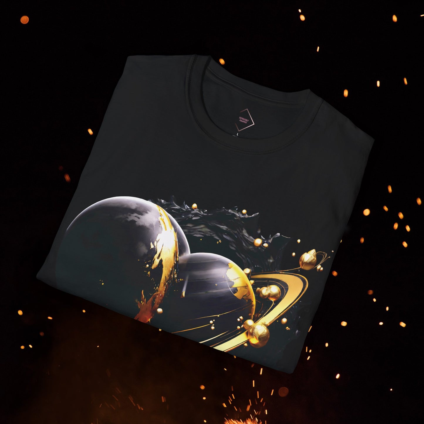 Colliding Planets T-Shirt