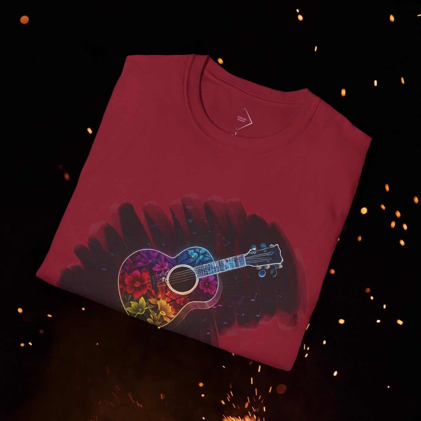 Brushed Guitar T-Shirt