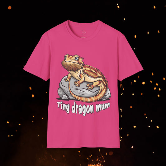 Tiny Bearded Dragon Mum T-shirt