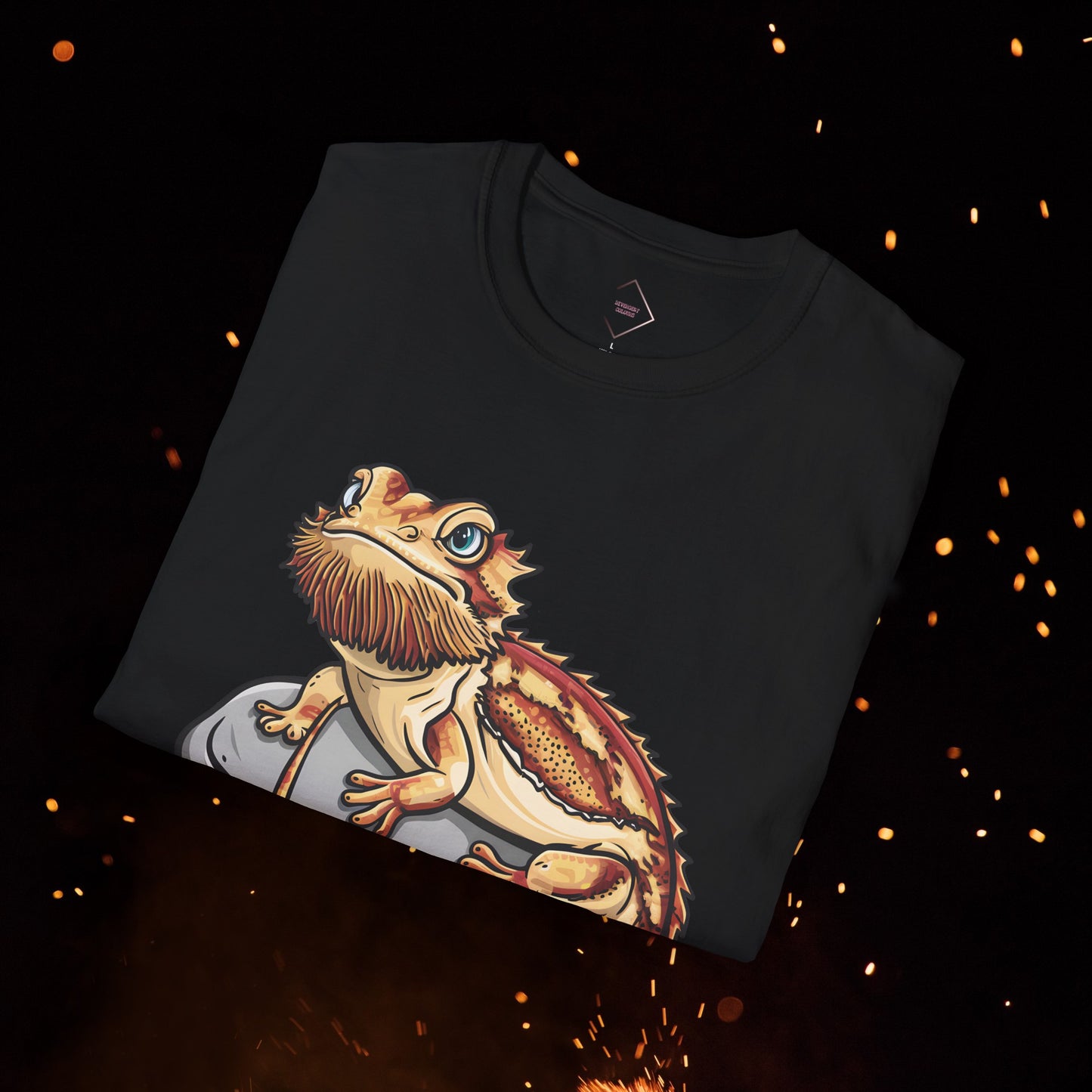 Tiny Bearded Dragon Dad T-shirt