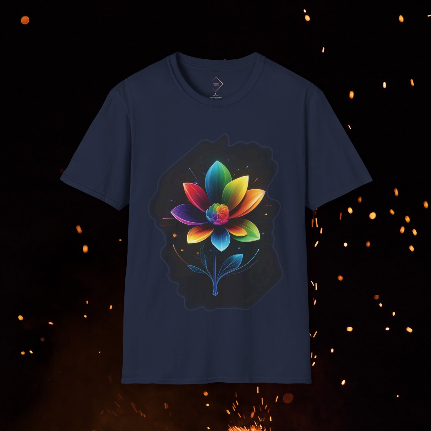 Glowing Flower T-Shirt