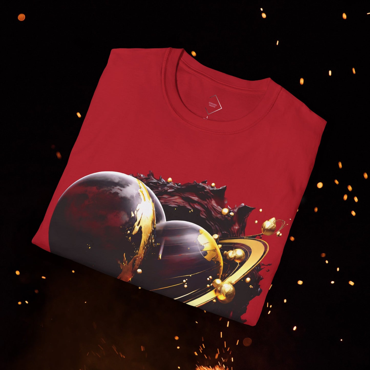 Colliding Planets T-Shirt