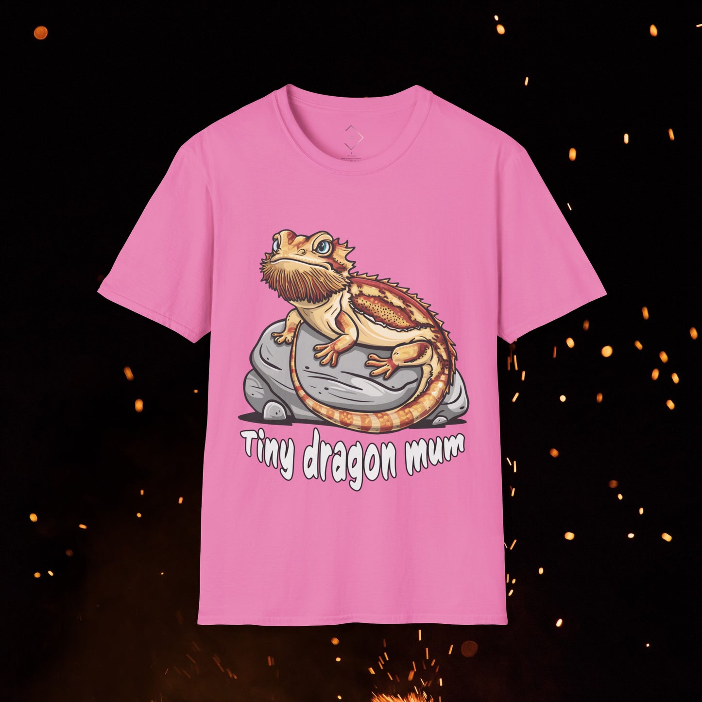 Tiny Bearded Dragon Mum T-shirt