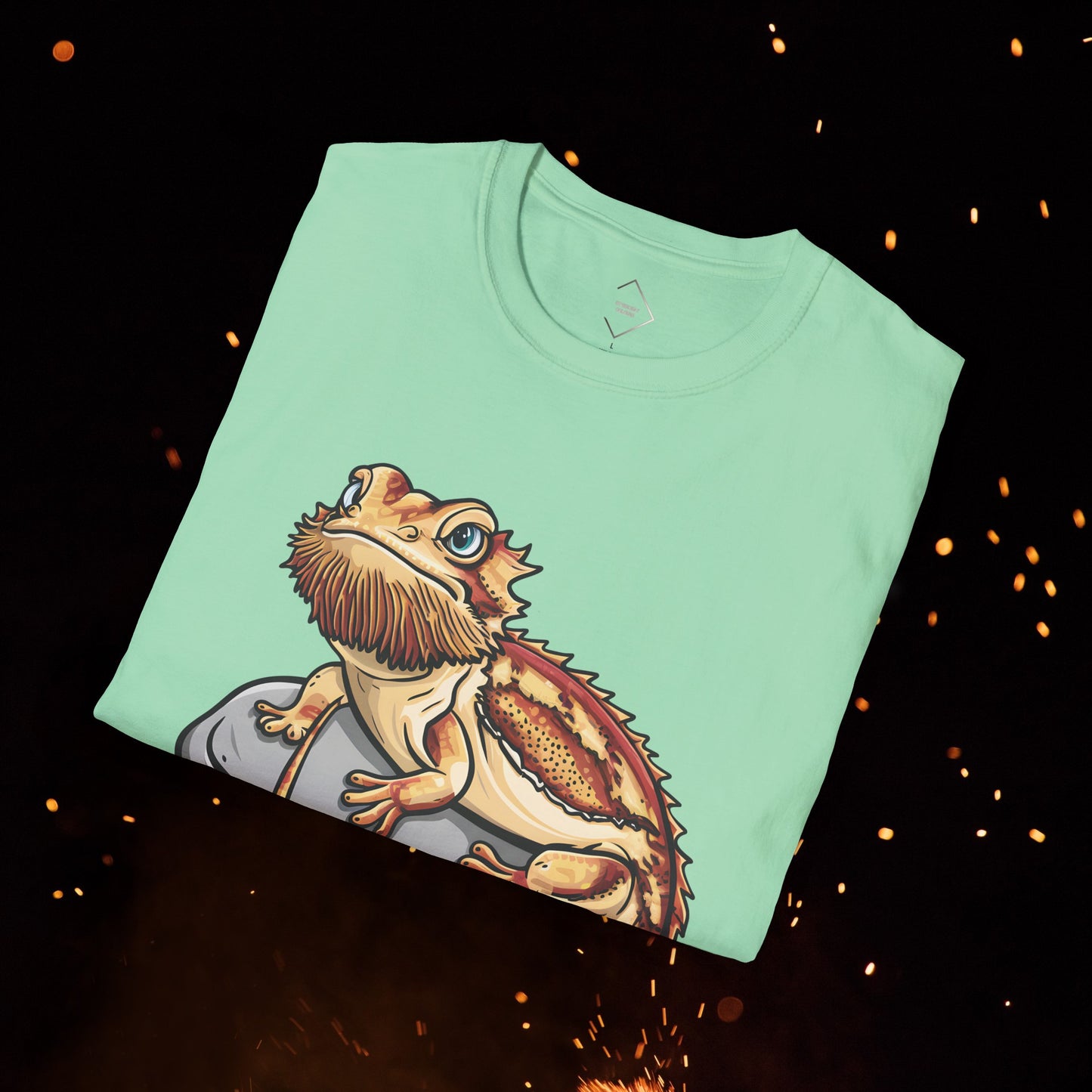 Tiny Bearded Dragon Dad T-shirt