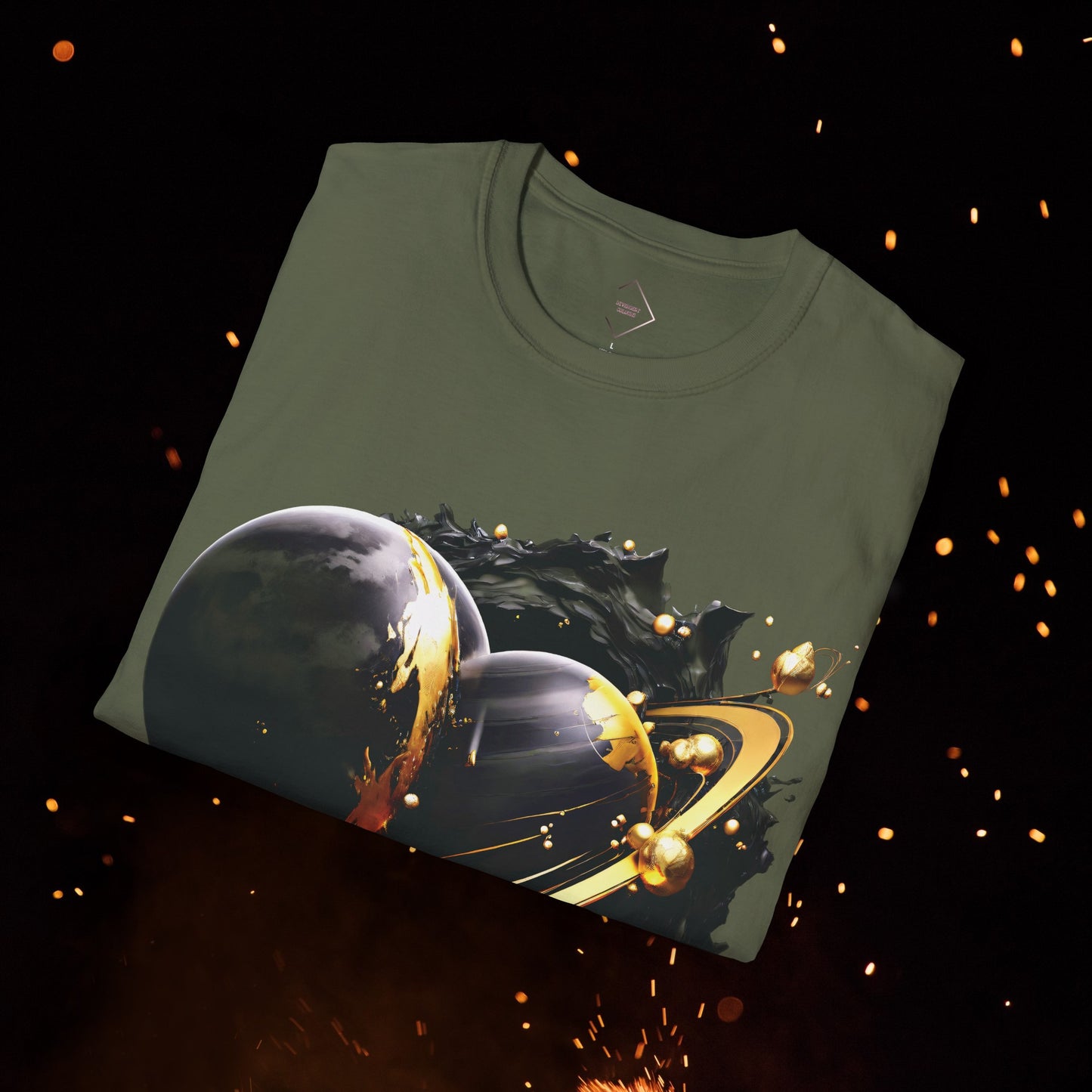 Colliding Planets T-Shirt