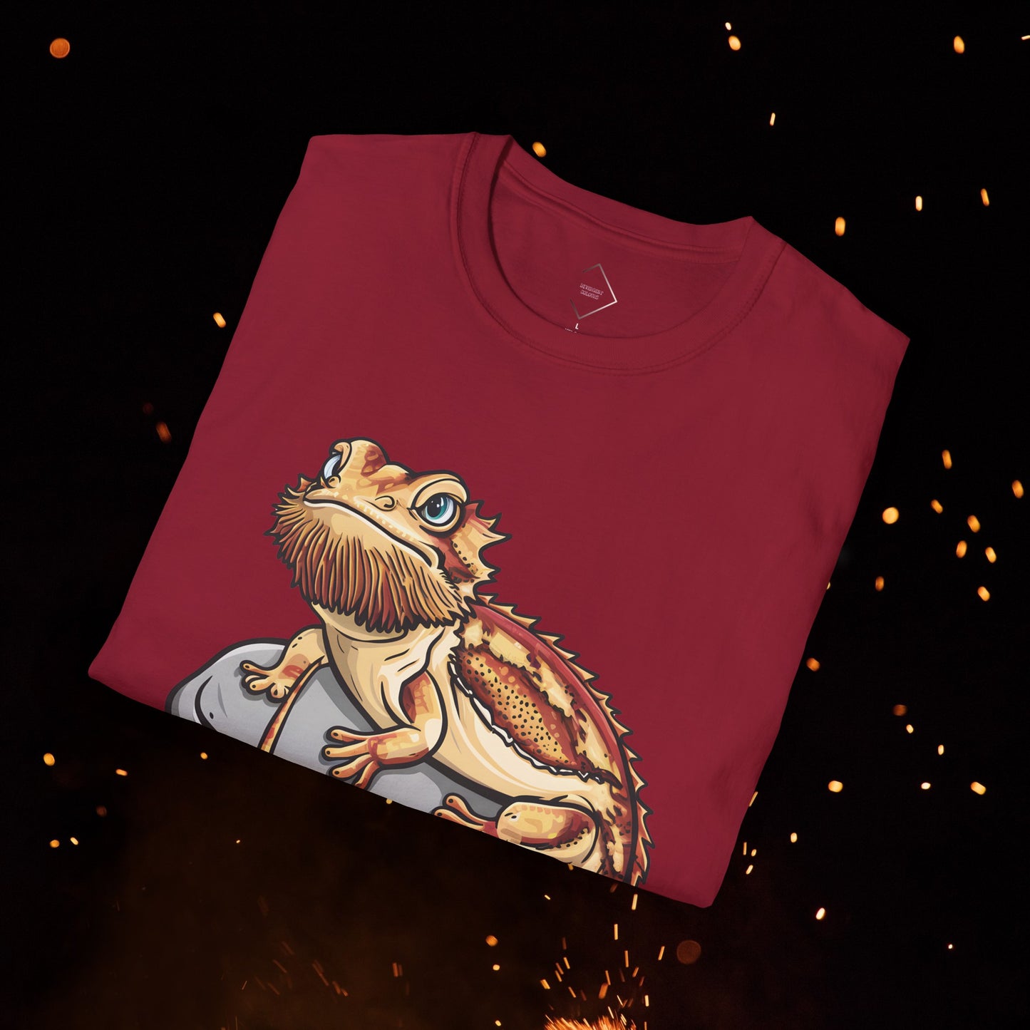 Tiny Bearded Dragon Dad T-shirt