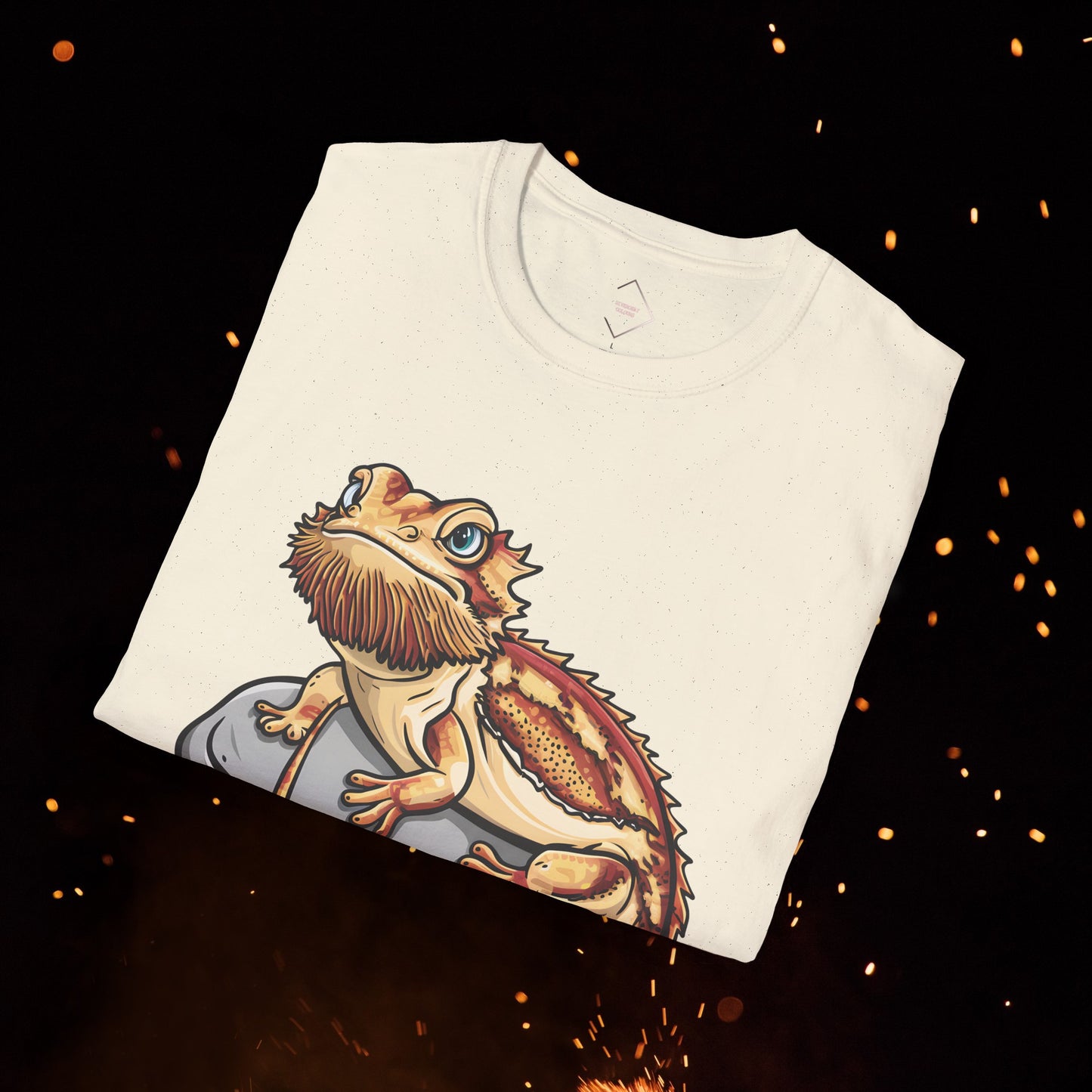 Tiny Bearded Dragon Dad T-shirt