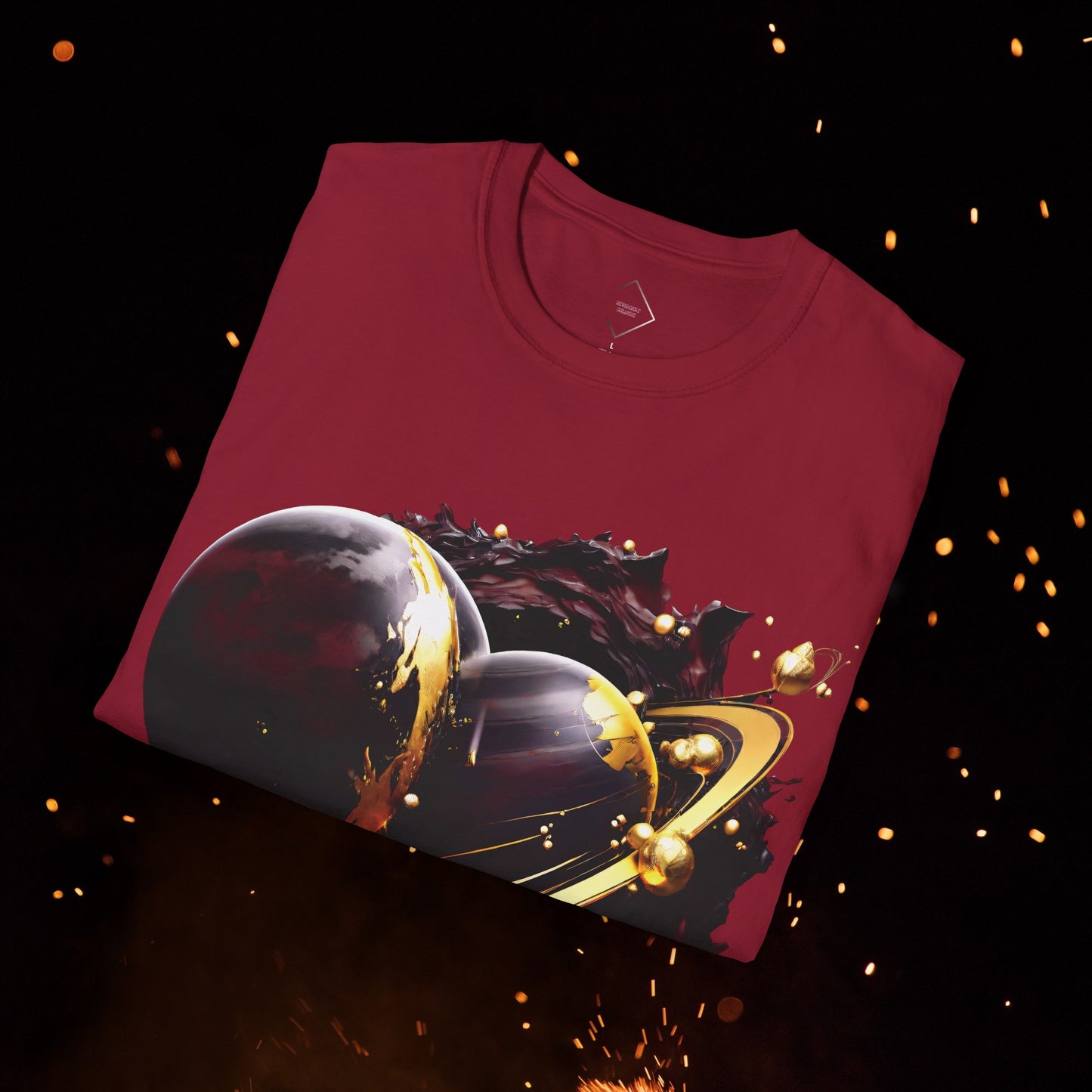 Colliding Planets T-Shirt