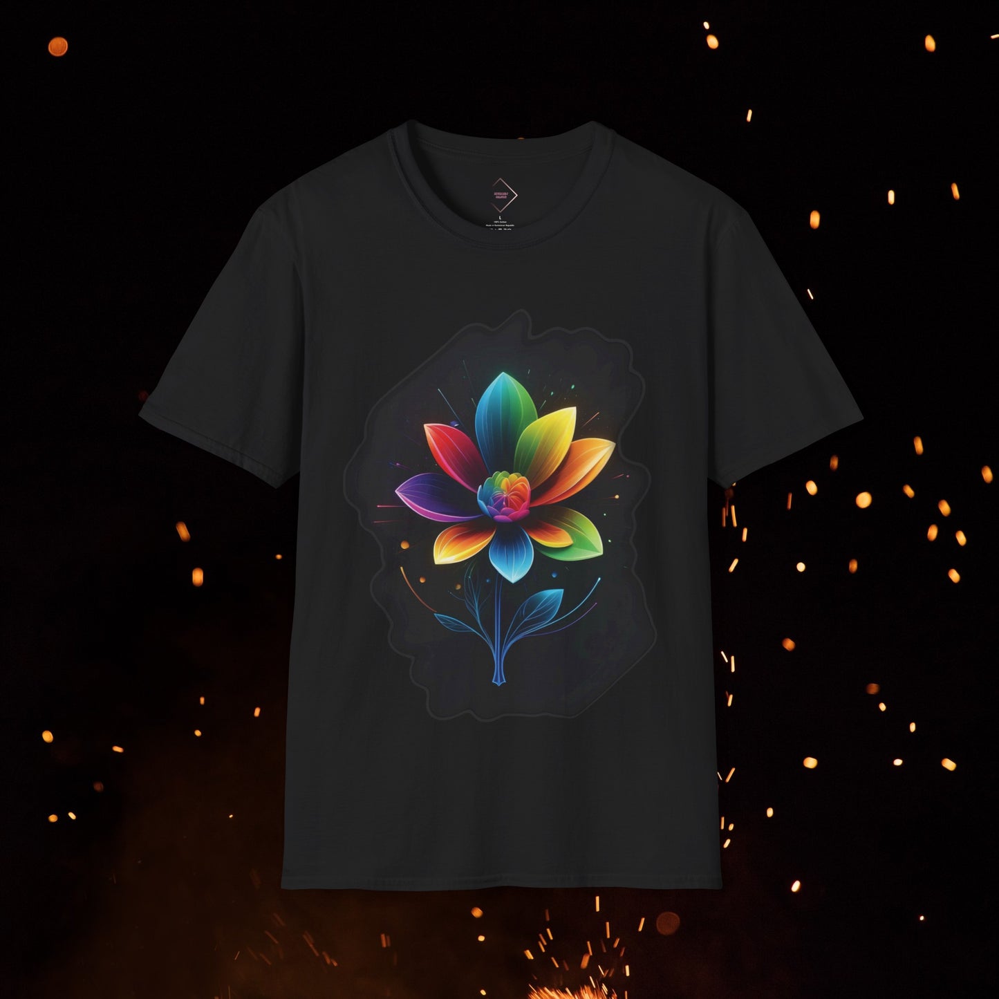 Glowing Flower T-Shirt