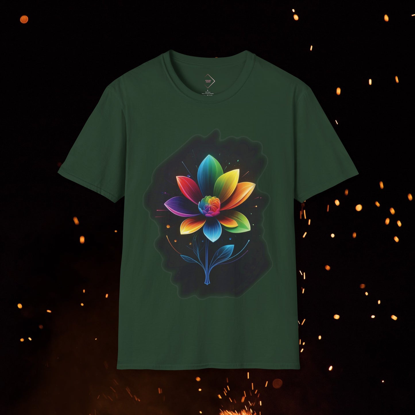 Glowing Flower T-Shirt