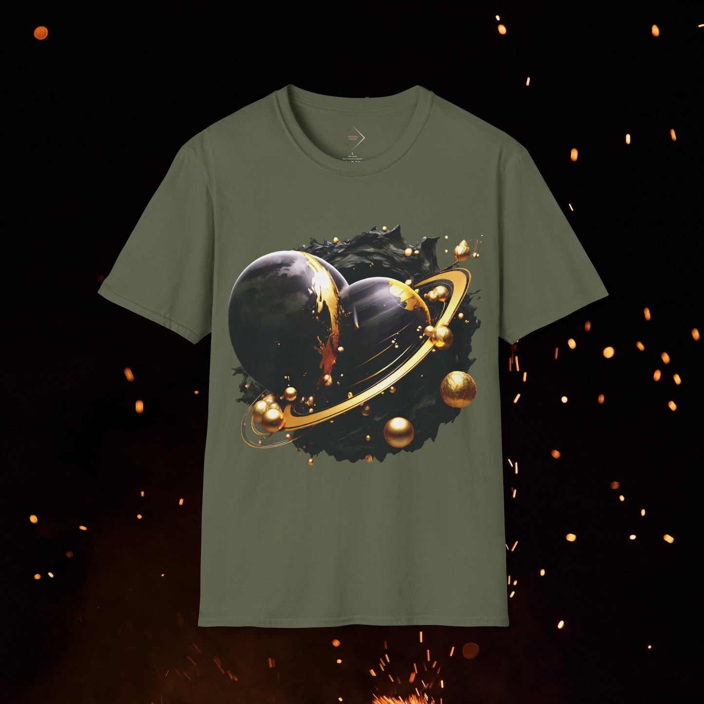 Colliding Planets T-Shirt