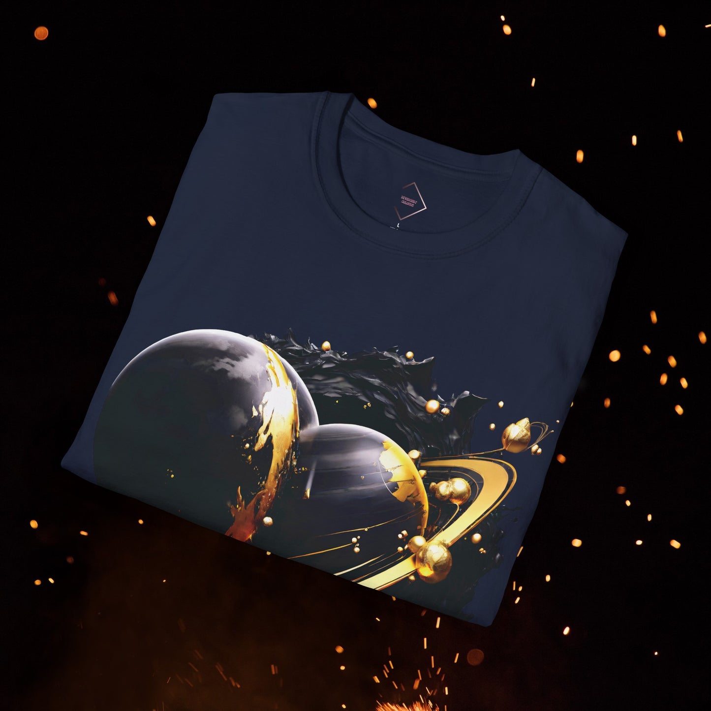 Colliding Planets T-Shirt