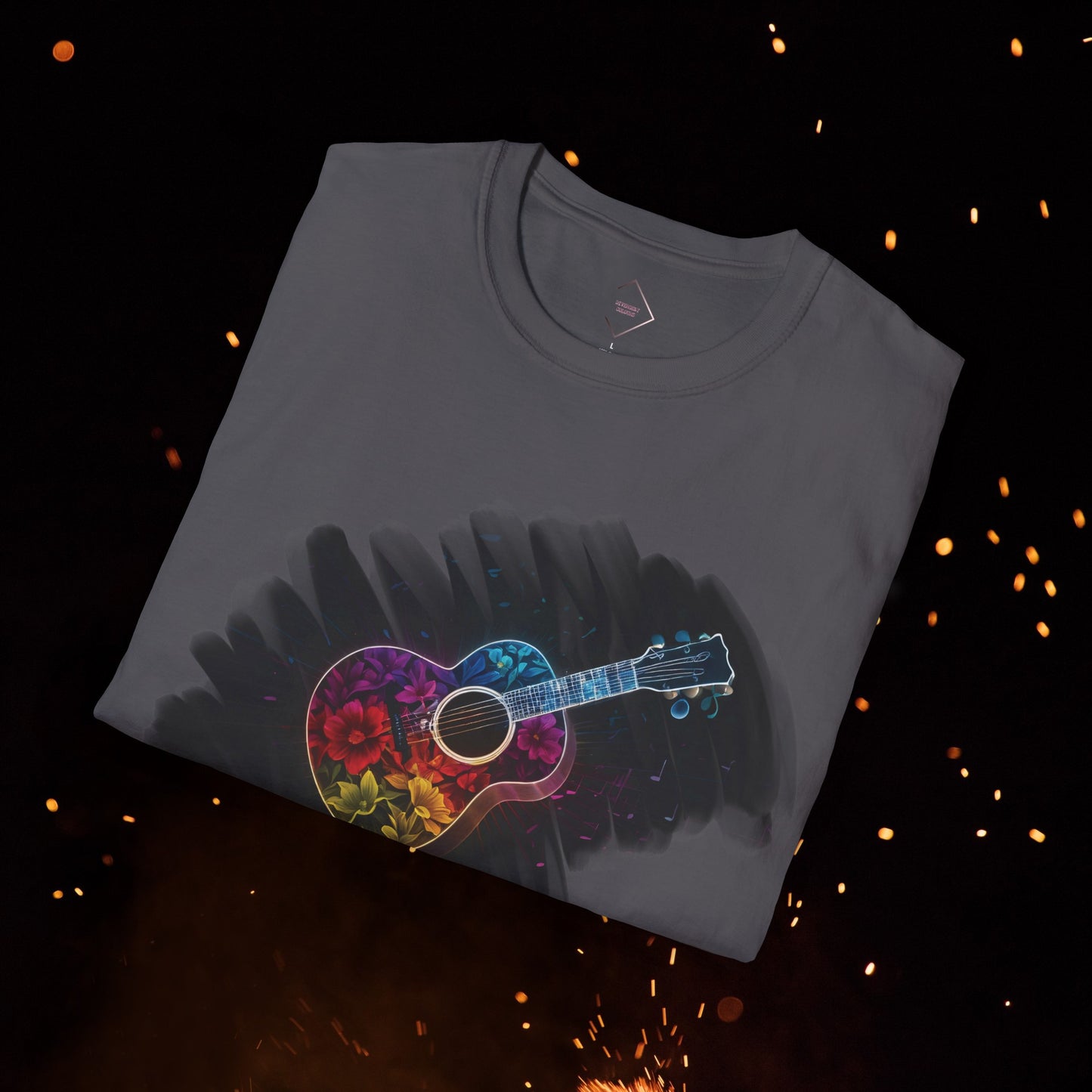 Brushed Guitar T-Shirt