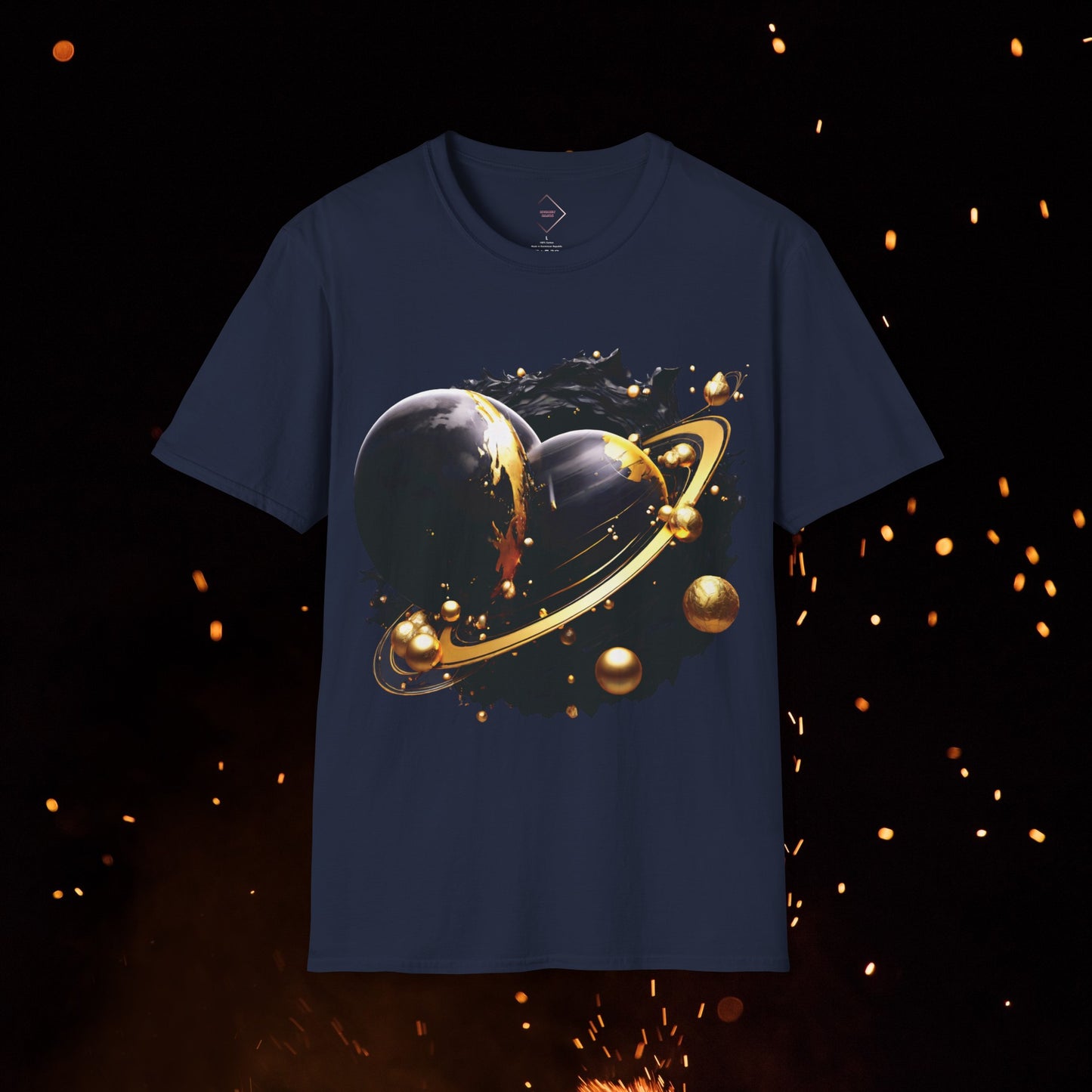 Colliding Planets T-Shirt